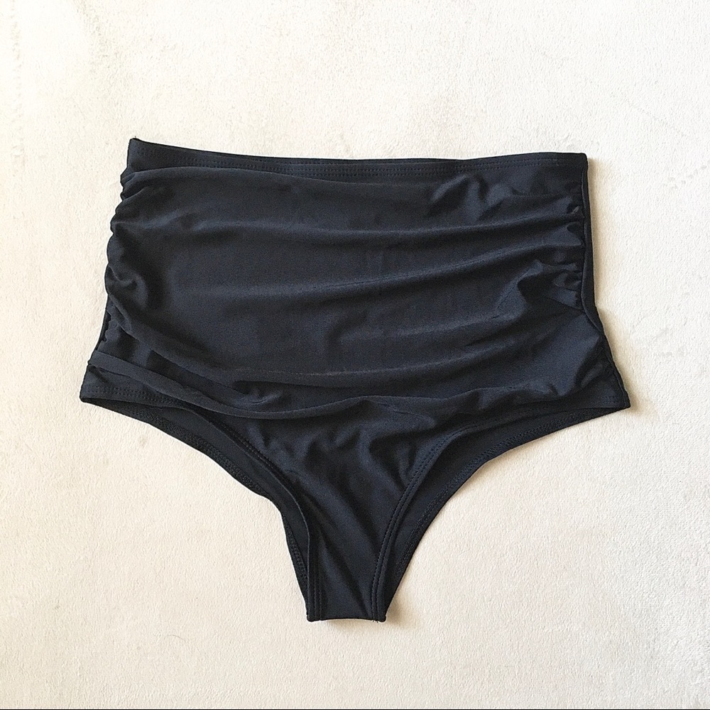 High waisted tummy control bathing suit bikini
